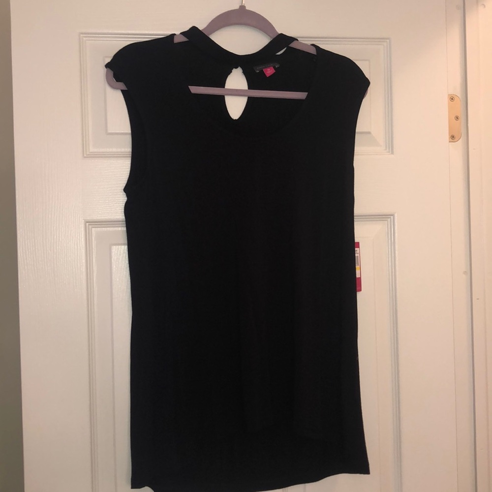 Vince Camuto cutout black dress
